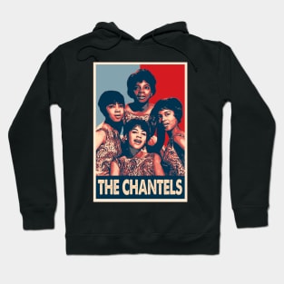 Nostalgic Notes Chantel Band T-Shirts, Wear the Melody of Doo-Wop Royalty with Grace Hoodie